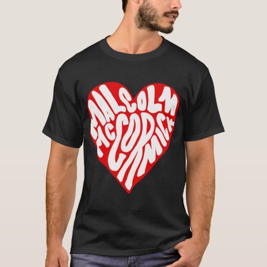 Malcolm Mccormick Naam T-shirt (Voorkant)