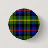 Malcolm Scottish Tartan Ronde Button 3,2 Cm (Voorkant)