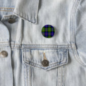 Malcolm Scottish Tartan Ronde Button 3,2 Cm (In situ)