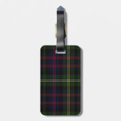 Malcolm Tartan Pset Bagagelabel (Achterkant verticaal)