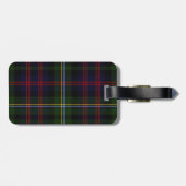 Malcolm Tartan Pset Bagagelabel (Achterkant horizontaal)