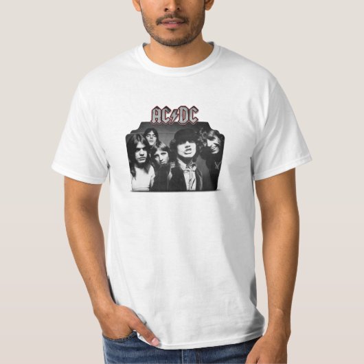 Malcolm Young ACDC T-shirt (Voorkant)