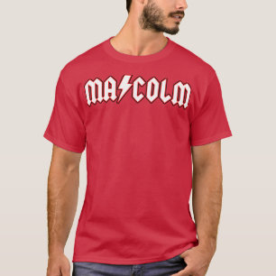 Malcolm Young-ontwerp T-shirt