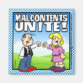 Malcontent Unite Magneet (Voorkant)