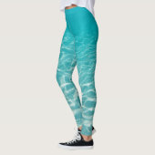 Maldive Beach Reflections Mooi Uitzicht. Leggings (Links)