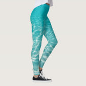Maldive Beach Reflections Mooi Uitzicht. Leggings (Rechts)