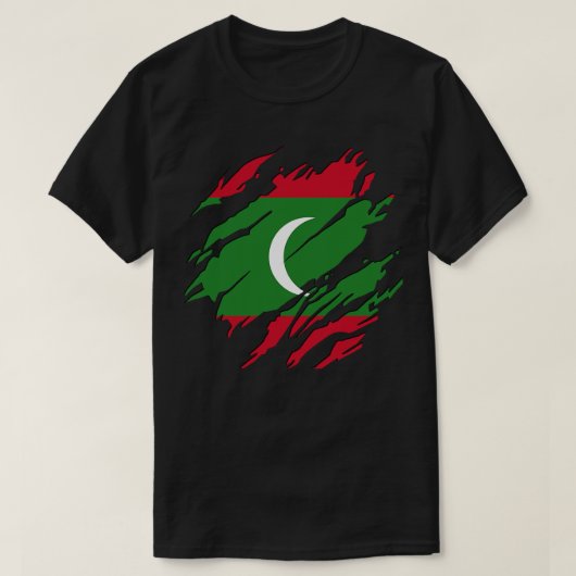 Maldiven Altijd T-shirt (Design voorkant)
