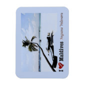 Maldiven - Angsana Velavaru - I Love - Magnet Magneet (Verticaal)