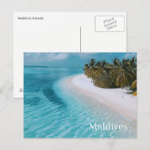 Maldiven Ansichtkaart Briefkaart (Voorkant / Achterkant)