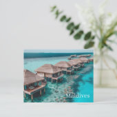 Maldiven Ansichtkaart Briefkaart (Staand voorkant)