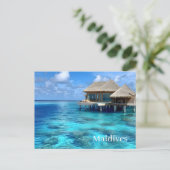 Maldiven Ansichtkaart Briefkaart (Staand voorkant)