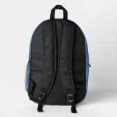 Maldiven backpack bedrukte rugzak (Achterkant)