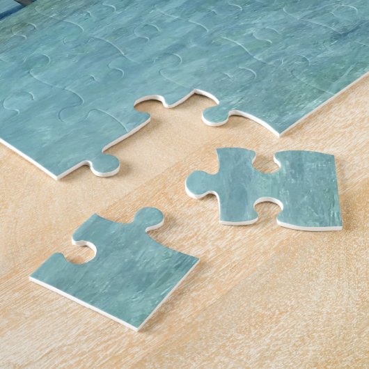 Maldiven Beach Boardwalk Legpuzzel (Zijkant)