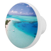 Maldiven Beach Keramische Knop (Rechts)