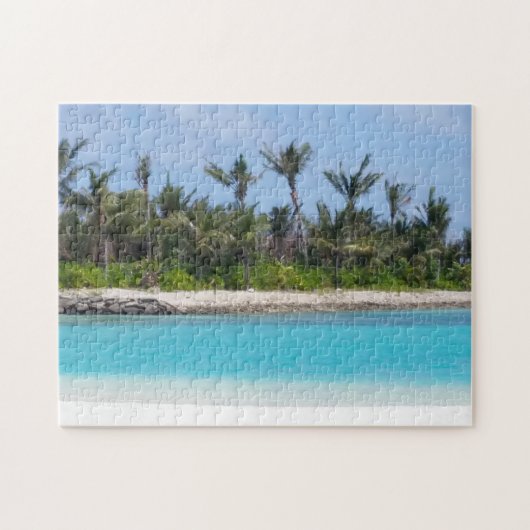 Maldiven Beach Legpuzzel (Horizontaal)