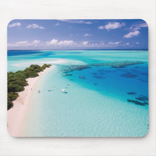 Maldiven Beach Muismat (Voorkant)