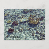 Maldiven beach postcard briefkaart (Voorkant)