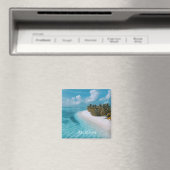 Maldiven Foto Magneet (Insitu (Vaatwasser))