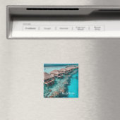 Maldiven Foto Magneet (Insitu (Vaatwasser))