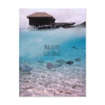 Maldiven Greetings Snorkeling Fun Souvenir