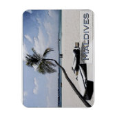Maldiven - hoofdstrand - magneet (Verticaal)