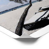 Maldiven - hoofdstrand - poster (Hoek)