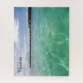 maldiven in wateren legpuzzel (Verticaal)