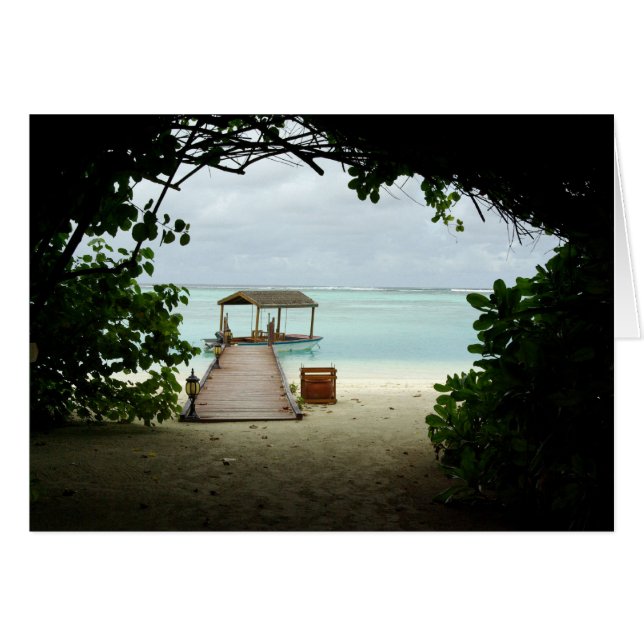 Maldiven Island Boat (Voorkant Horizontaal)