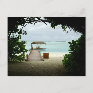 Maldiven Island Boat Briefkaart
