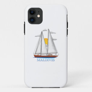 Maldiven Kustmakreel Nautical Sailor Case-Mate iPhone Case