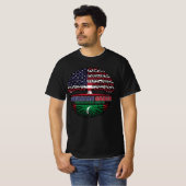 Maldiven Maldiven Amerikaanse vlag T-shirt (Voorkant volledig)