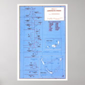  Maldiven Map (1977) Poster (Voorkant)