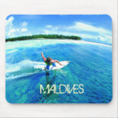 Maldiven mousepad muismat (Voorkant)