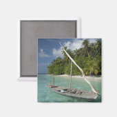 Maldiven, North Male Atoll, Island of Kuda Magneet (Voorkant / Achterkant)