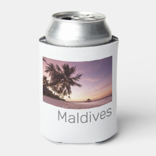 Maldiven Ocean Indian Beach Sunset Island Souvenir Blikjeskoeler