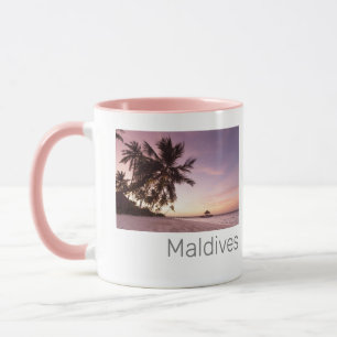 Maldiven Ocean Indian Beach Sunset Island Souvenir Mok