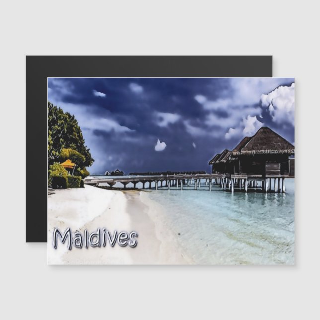 Maldiven - Panorama - (Voorkant / Achterkant)