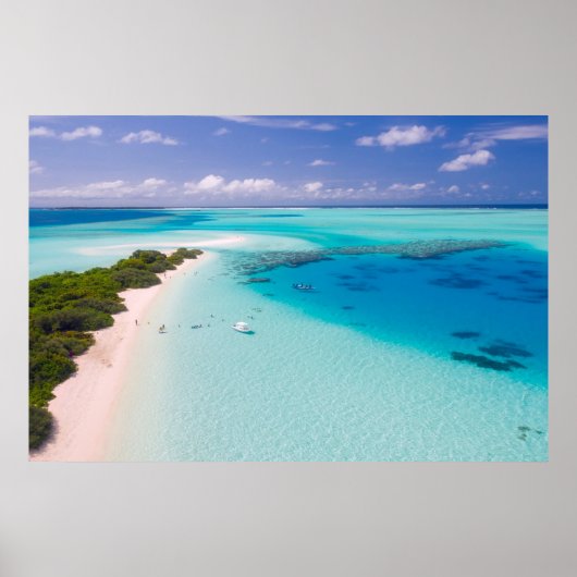 Maldiven Poster (Voorkant)