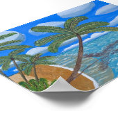 Maldiven Poster (Hoek)