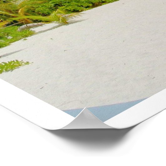 Maldiven Solitude Poster (Hoek)