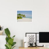 Maldiven Solitude Poster (Thuiskantoor)