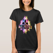 Maldiven Souvenir Tshirt Maldivian Foreign Cultura (Voorkant)