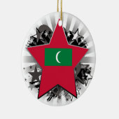 Maldiven Star Keramisch Ornament (Rechts)