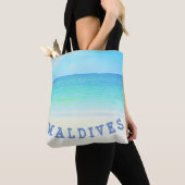 Maldiven strand tote bag (Dichtbij)