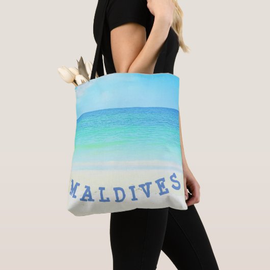 Maldiven strand tote bag (Dichtbij)