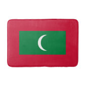 Maldiven vlag badmat (Voorkant)