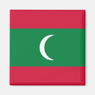 Maldiven vlag magneet