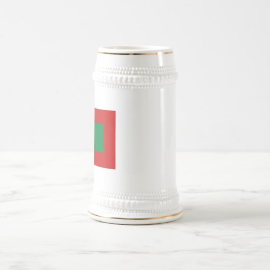 Maldiven vlag ~ Map Mok (Center)