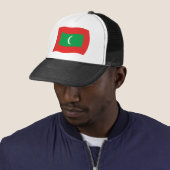 Maldiven Vlag Pet (In situ)