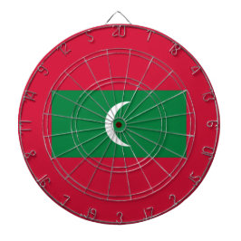 Maldiven vlag (Republiek der Maldiven) Dartbord